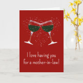 Valentinstag für die Mutter im Jura Spaß Karte (Gelbe Blume)