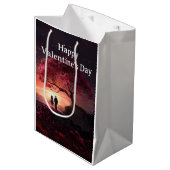 Valentinstag für Erwachsene 3 Mittlere Geschenktüte (Vorderseite Schrägansicht)