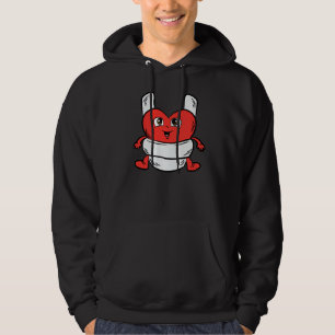Valentinstag für Heart Baby Carrier Körperkostüme Hoodie