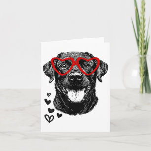 Valentinstag für Hunde-Heimtierzucht Männer Frauen Karte