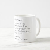 Valentinstag für Ihm Kaffeetasse (VorderseiteRechts)