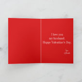 Valentinstag für ihn karte (Innenseite)