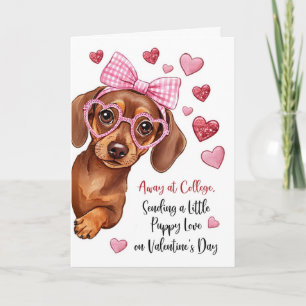 Valentinstag für ihre Ferienliebe fern von zu Haus Karte