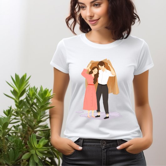 Valentinstag für Paar T-Shirt