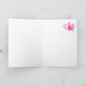 Valentinstag für Wasserfarben Karte (Innenseite)