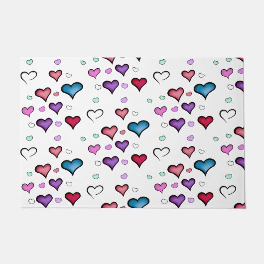 Valentinstag Fußmatte (Vorderseite)