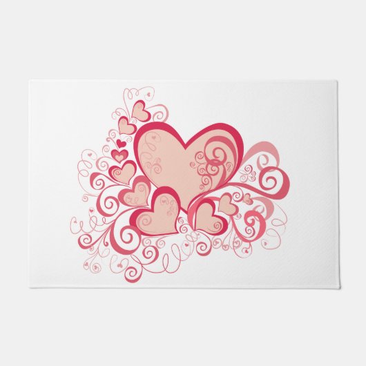 Valentinstag Fußmatte (Vorderseite)