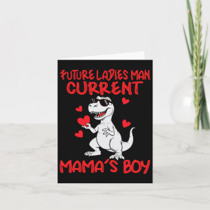 Valentinstag Future Ladys Man Current Mamas Boy Karte