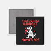 Valentinstag Future Ladys Man Current Mamas Boy Magnet (Vorderseite/Rückseite)