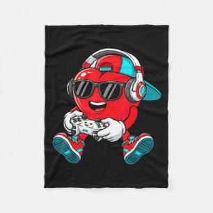 Valentinstag-Gamer-Herz-Gaming-Jungs-Kinder-Männer Fleecedecke
