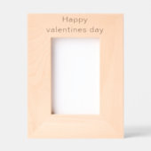 Valentinstag Geätzte Rahmen (Vorderseite)