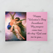 Valentinstag Gebetskarte Feiertagskarte (Innenseite)