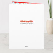 Valentinstag Geburtstagskarte Karte (Rückseite)