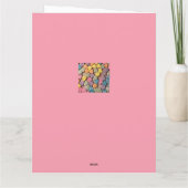 Valentinstag Geburtstagskarte Karte (Rückseite)