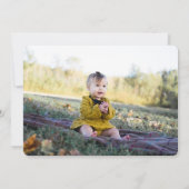 Valentinstag Geburtstagskarte Streifen Einladung (Rückseite)