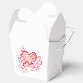 Valentinstag-Gefälligkeitsbox Geschenkschachtel (Geöffnet)