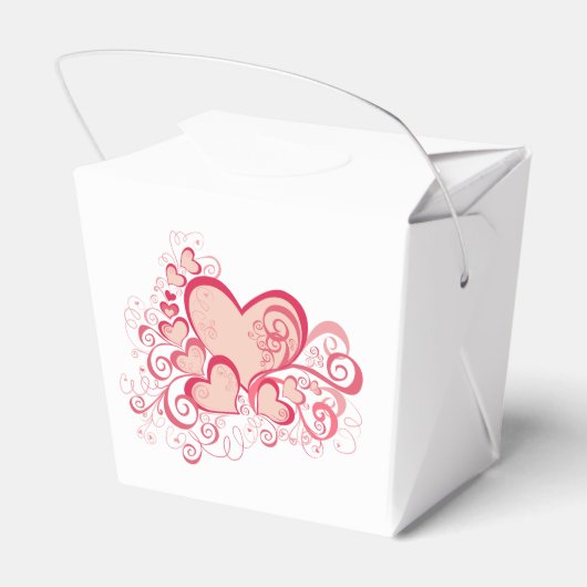 Valentinstag-Gefälligkeitsbox Geschenkschachtel (Rückseite)