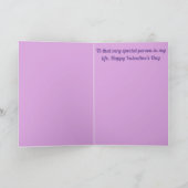 Valentinstag geklappte Grußkarte Karte (Innenseite)