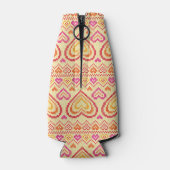 Valentinstag geklatschtes Muster Flaschenkühler (Rückseite)