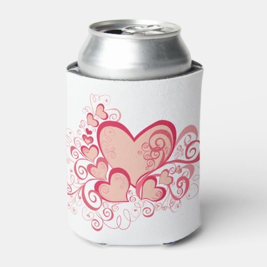 Valentinstag gemütlich dosenkühler (Kanne Vorderseite)