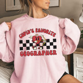 Valentinstag Geografie, Coupid's Geographer T-Shirt