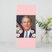 Valentinstag George Bush (Stehend Vorderseite)