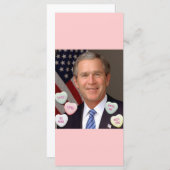 Valentinstag George Bush (Vorne/Hinten)