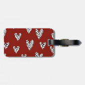 Valentinstag Gepäckanhänger (Rückseite horizontal)