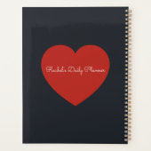 Valentinstag Gerahmtes Paar Planer (Rückseite)