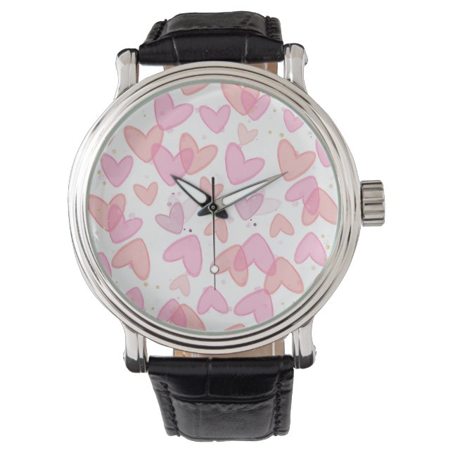 Valentinstag-Geschenk Armbanduhr (Vorderseite)