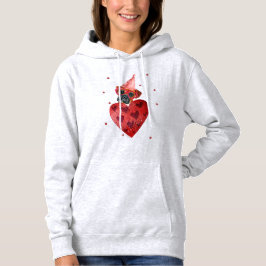 Valentinstag Geschenk Boxer Dog Hoodie