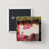 Valentinstag Geschenk für Biker Button (Vorne & Hinten)