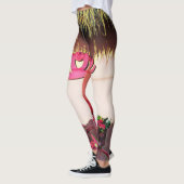 Valentinstag Geschenk für Biker Leggings (Links)