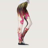 Valentinstag Geschenk für Biker Leggings (Rechts)