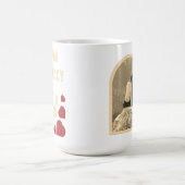Valentinstag-Geschenk im Retrostil. Kaffeetasse (Mittel)