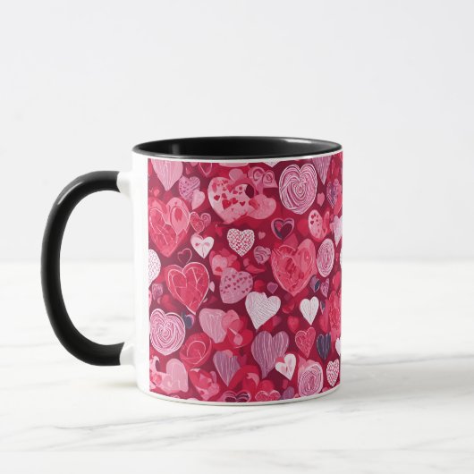 Valentinstag Geschenk Kaffee Tasse (Links)