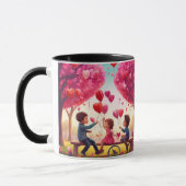 Valentinstag Geschenk Kaffee Tasse (Links)