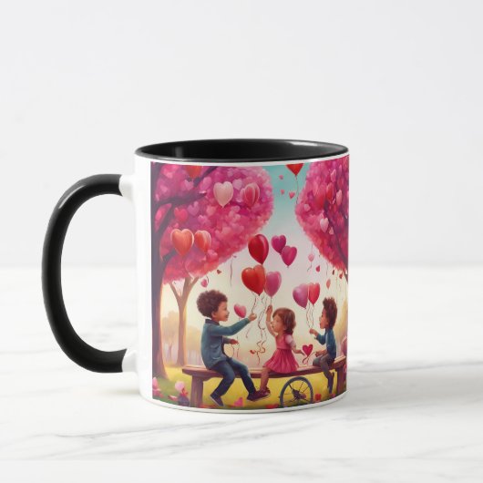 Valentinstag Geschenk Kaffee Tasse (Links)