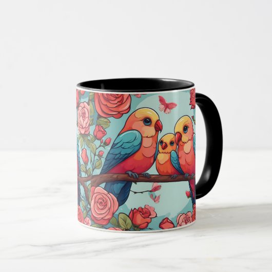 Valentinstag Geschenk Kaffee Tasse (VorderseiteRechts)