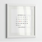 Valentinstag Geschenk, Kalenderposter Poster