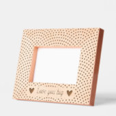 Valentinstag Geschenk Liebe Sie große Bilderrahmen Geätzte Rahmen (Links)