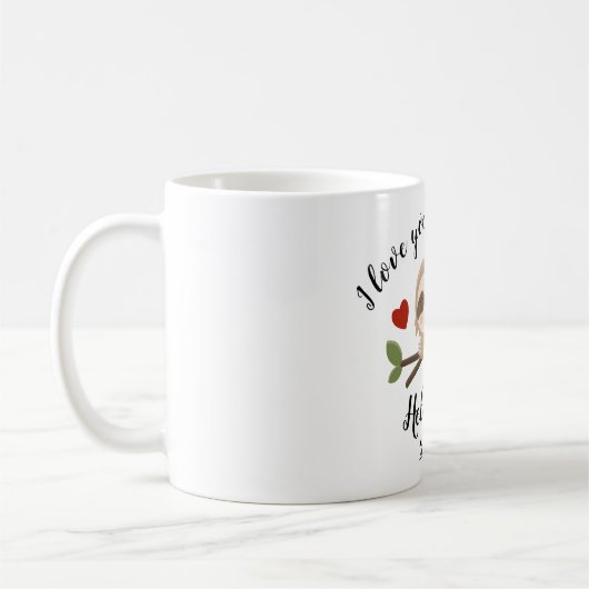 Valentinstag-Geschenk Sloth Tasse (Links)