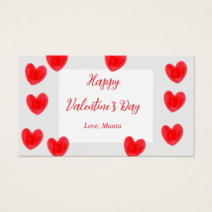 Valentinstag-Geschenk-Tag des eleganten Roten Herz