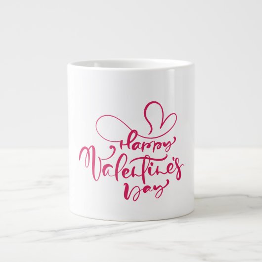 Valentinstag Geschenk Tasse (Vorderseite)