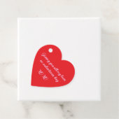 Valentinstag Geschenkanhänger (Beispiel)