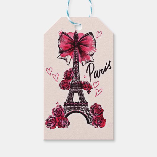 Valentinstag Geschenkanhänger (Vorderseite)