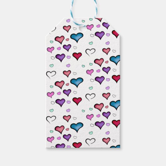 Valentinstag Geschenkanhänger (Vorderseite)