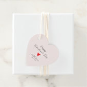 Valentinstag Geschenkanhänger (Beispiel)