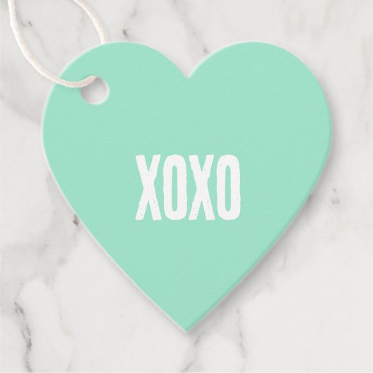 Valentinstag Geschenkanhänger (Vorderseite)