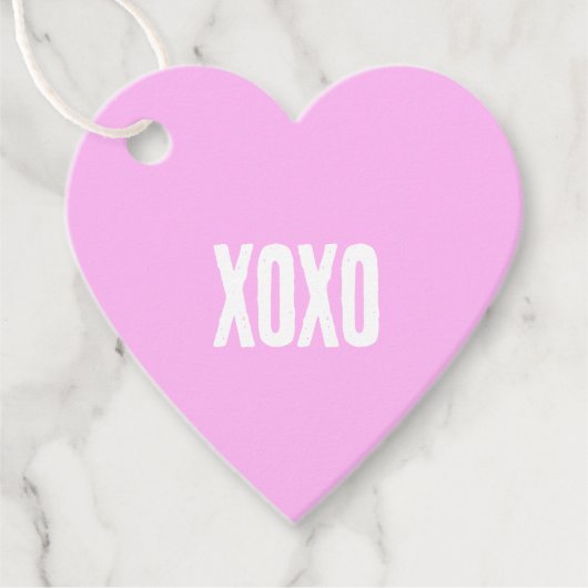 Valentinstag Geschenkanhänger (Vorderseite)